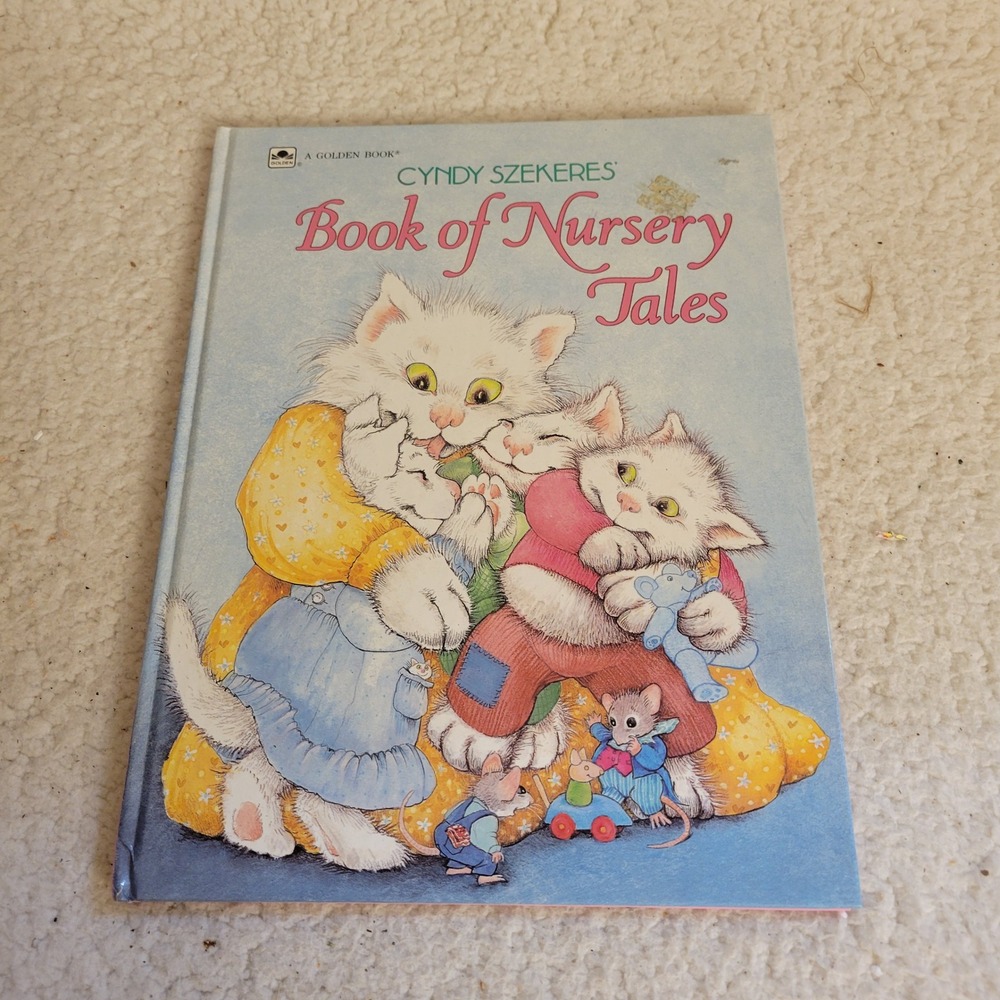 Cyndy Szekeres Book of Nursery Tales A Golden Book Hardcover 1987 Vintage 15597-